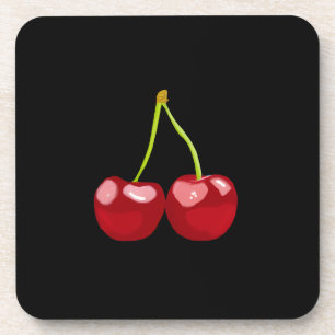 Posavasos cherries