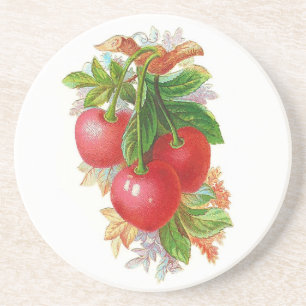 Posavasos Cherries vintage