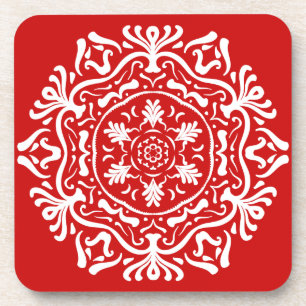Posavasos Cherry Mandala