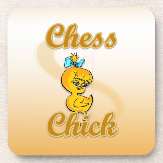 Posavasos Chess Chick (Frente)