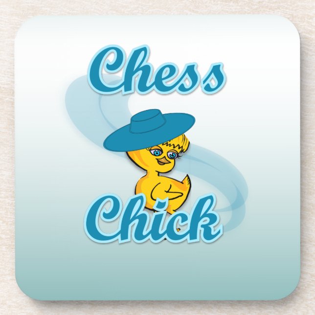 Posavasos Chess Chick #3 (Frente)