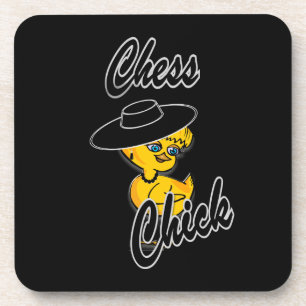 Posavasos Chess Chick #4