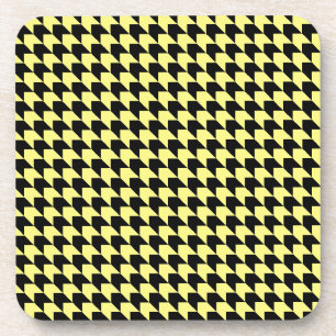 Posavasos Chevron Checks amarillo y negro