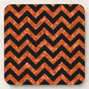 Posavasos Chevron Purpurina Look Coasters