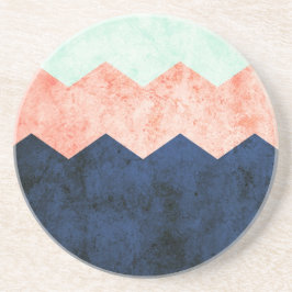 Posavasos chevron triple