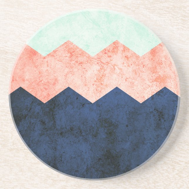 Posavasos chevron triple (Frente)