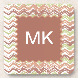 Posavasos Chevron ZigZag con escrúpulos picantes