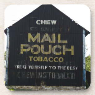 Posavasos Chew Mail Pouch Vintage Barn Americana