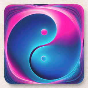 Posavasos Chi Fusion: Energías vibrantes de Yin Yang