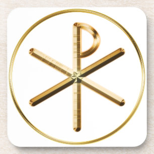 Posavasos Chi-Rho glow