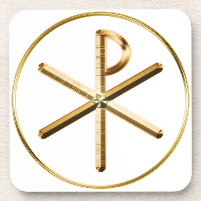 Posavasos Chi-Rho glow (Frente)
