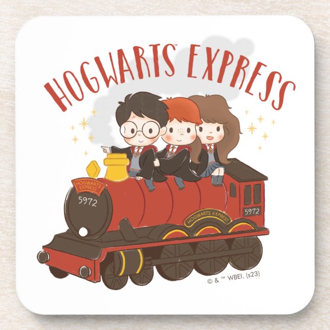 Posavasos Chibi HOGWARTS EXPRESS™ Ride (Frente)