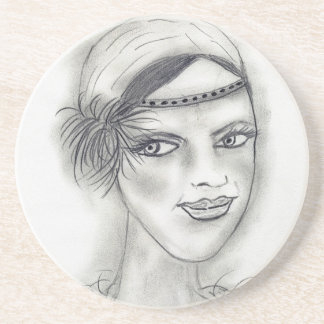 Posavasos Chica de Deco de la venda