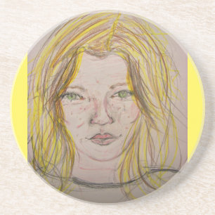 Posavasos Chica de modelo