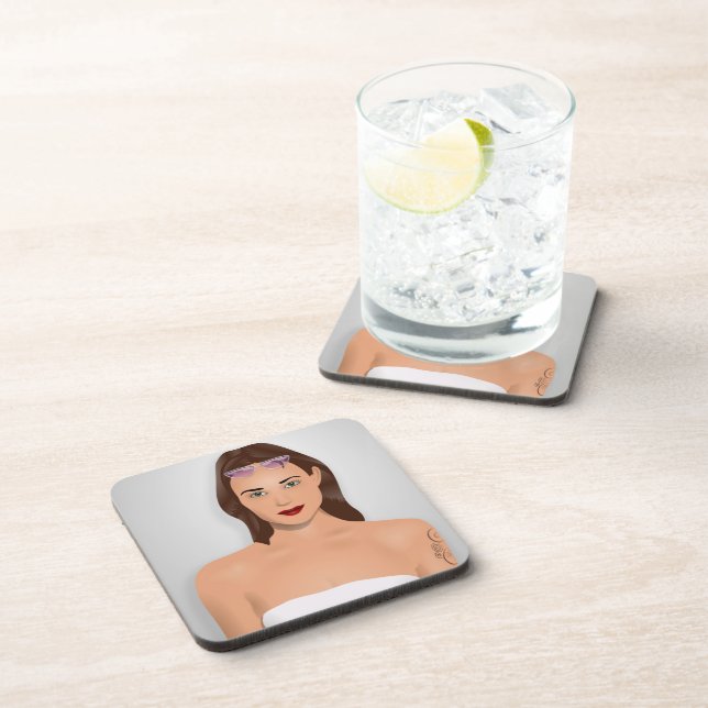 POSAVASOS CHICA DE SUMMER (Lado Derecho)