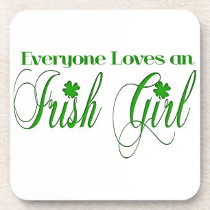 Posavasos Chica irlandés