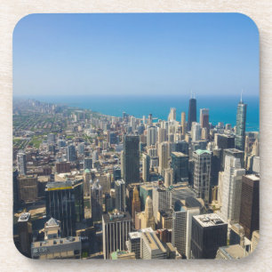 Posavasos Chicago desde arriba