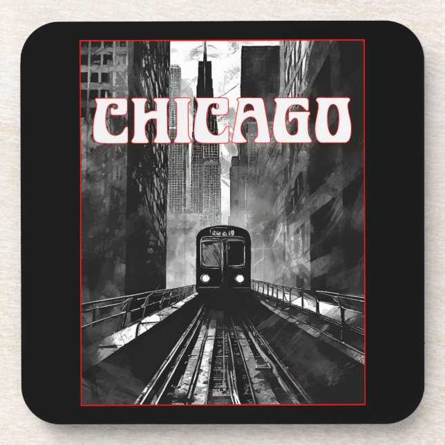 Posavasos Chicago Illinois (Frente)