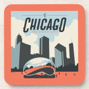 Posavasos Chicago, Illinois   Parque del Milenio