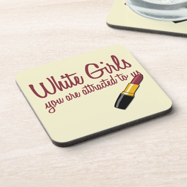 Posavasos Chicas blancos (Lado Izquierdo)