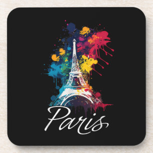 Posavasos Chicas de la Torre Eiffel de París Viajes de vacac