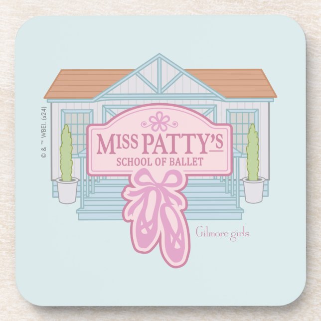 Posavasos Chicas Gilmore | Escuela de ballet de Miss Patty (Frente)
