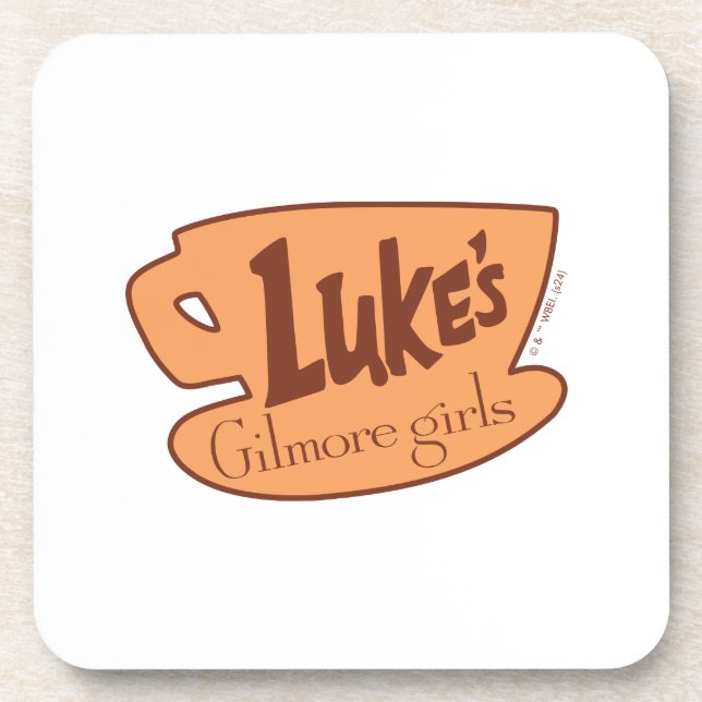 Posavasos Chicas Gilmore | Logo de Luke's Diner (Frente)