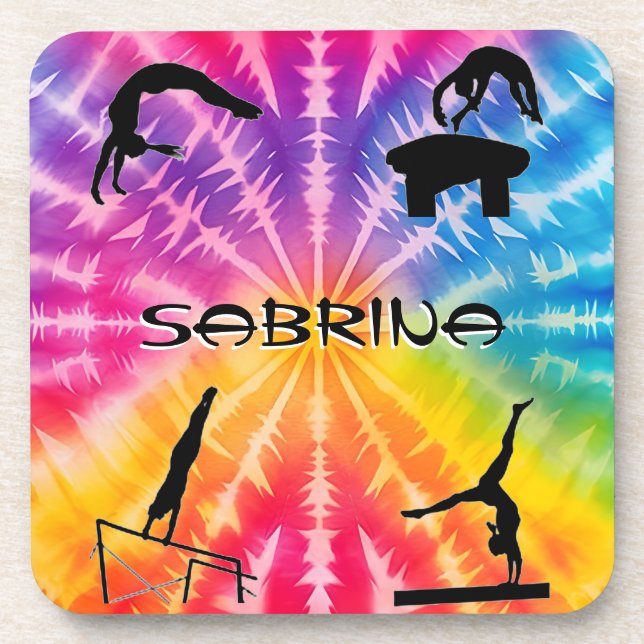 Posavasos Chicas Gimnasia Arco de Arco Iris (Frente)