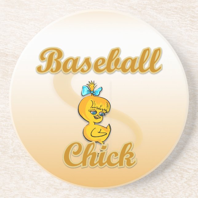 Posavasos Chick de béisbol (Frente)