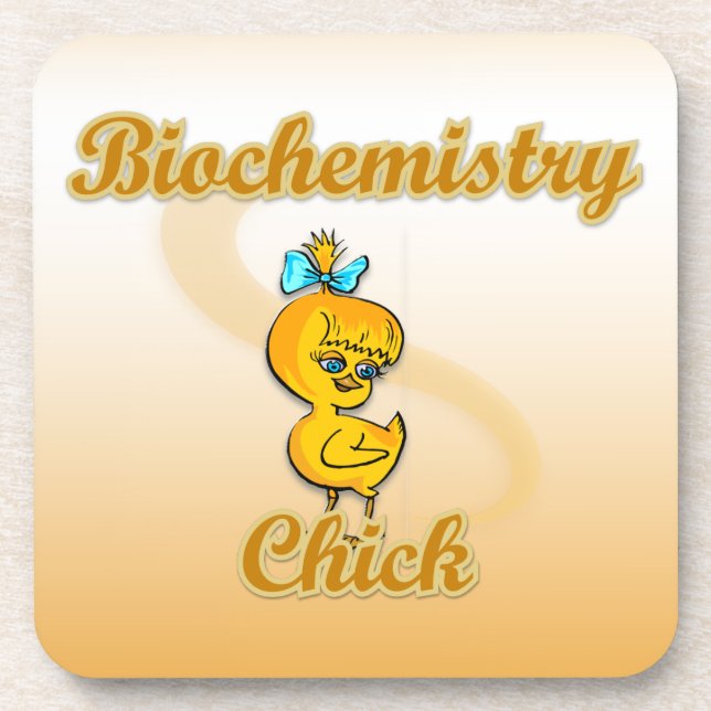 Posavasos Chick de bioquímica (Frente)