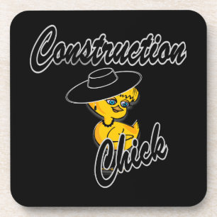 Posavasos Chick de construcción #4