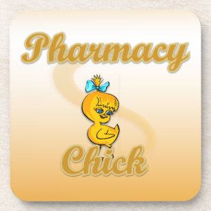 Posavasos Chick de farmacia