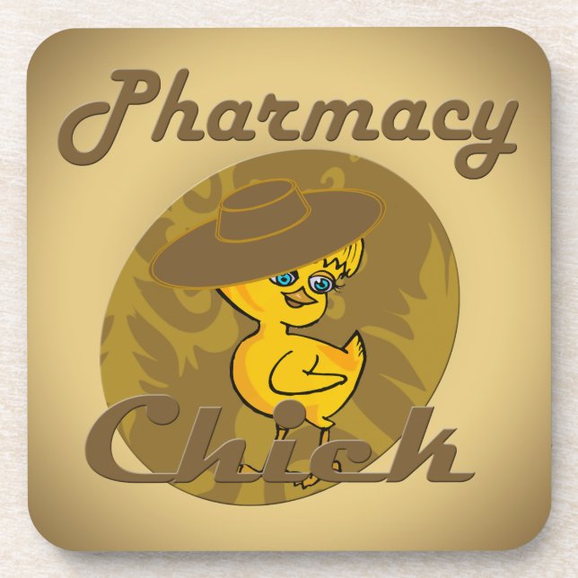 Posavasos Chick de farmacia #6 (Frente)