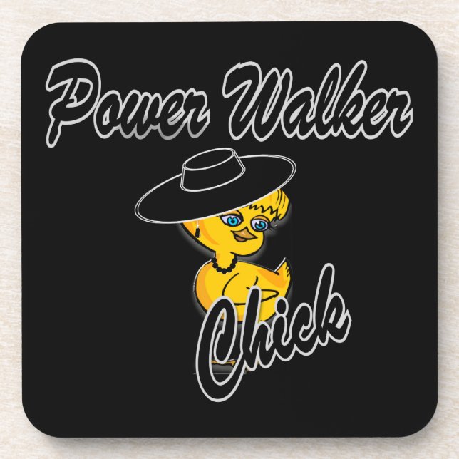 Posavasos Chick de Power Walker #4 (Frente)
