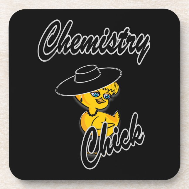 Posavasos Chick de Química #4 (Frente)