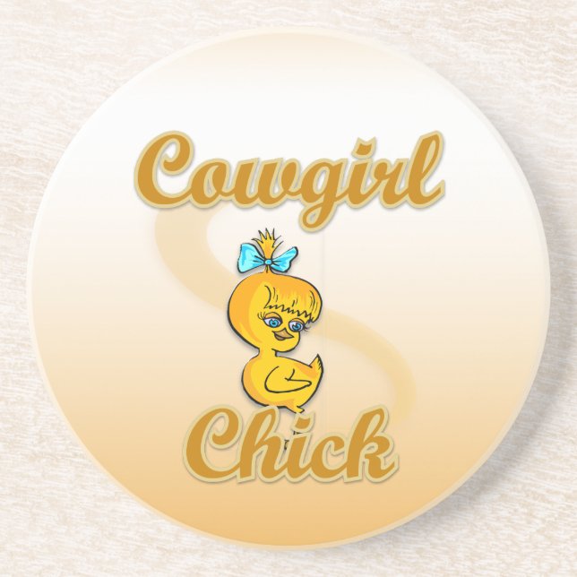 Posavasos Chick de vaca (Frente)