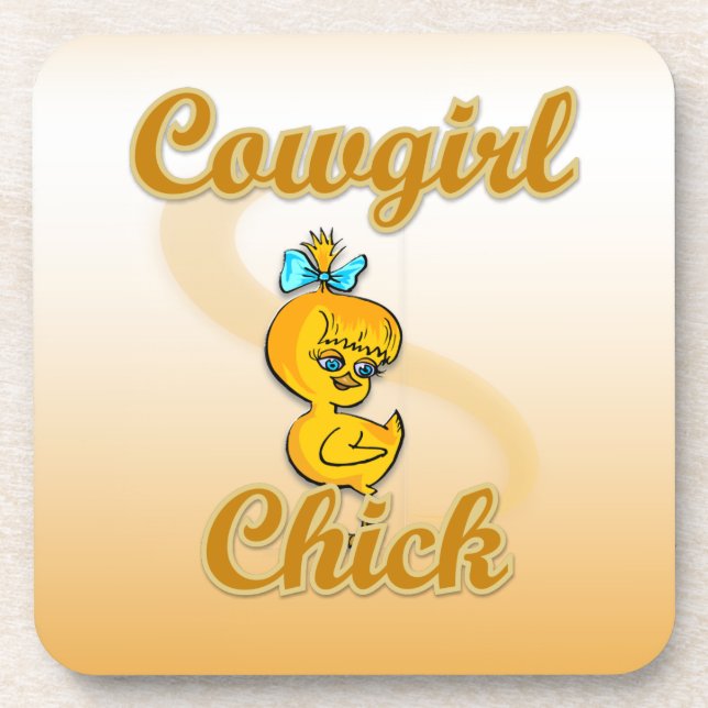 Posavasos Chick de vaca (Frente)
