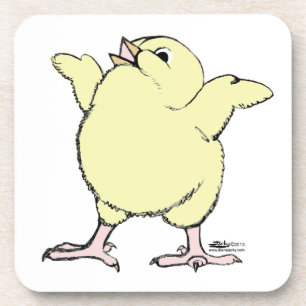 Posavasos Chick feliz