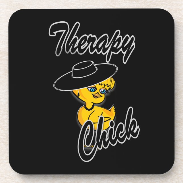 Posavasos Chick terapéutico #4 (Frente)
