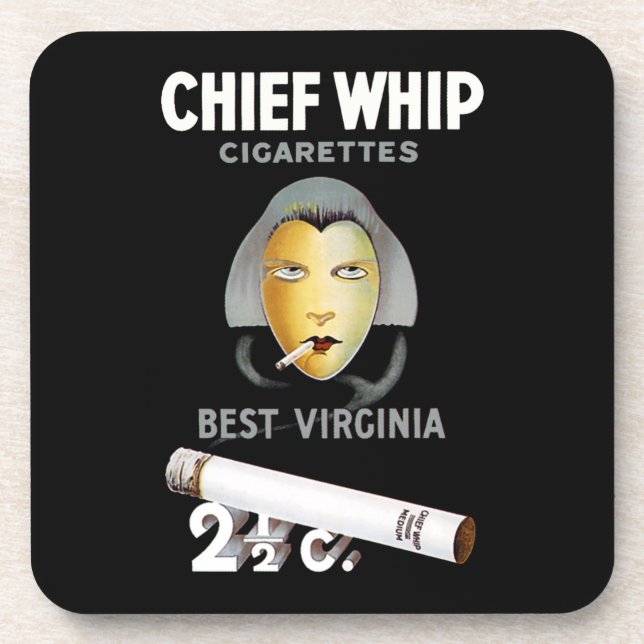 Posavasos Chief Whip Cigarettes (Frente)