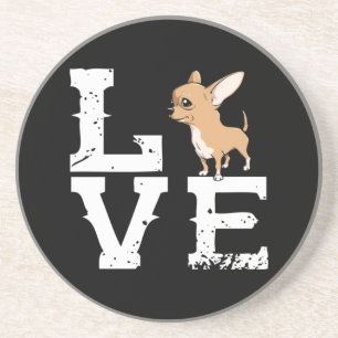 Posavasos Chihuahua ama la gracia del espíritu animal