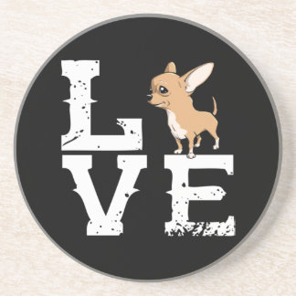 Posavasos Chihuahua ama la gracia del espíritu animal
