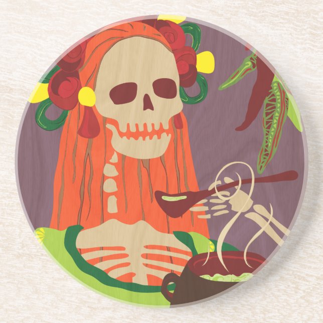 Posavasos chile colorado (Frente)