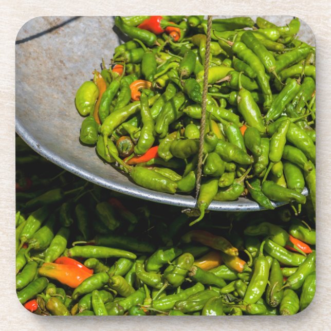 Posavasos Chiles En El Mercado En Venta (Frente)