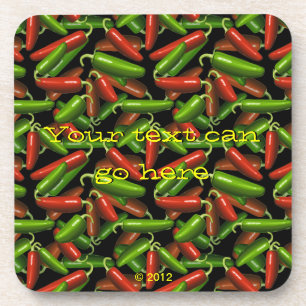 Posavasos Chili Peppers