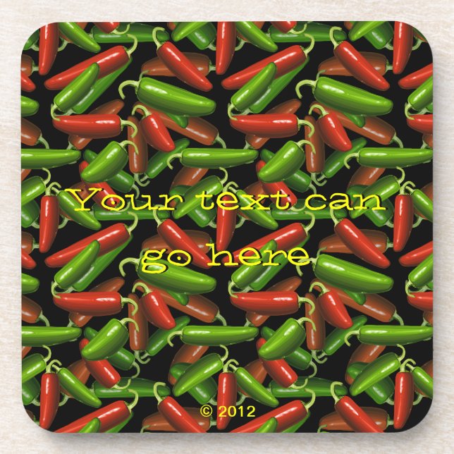 Posavasos Chili Peppers (Frente)