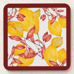 Posavasos Chili & Turmeric en un conjunto de 6 escayas