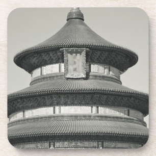 Posavasos China, Beijing, distrito de Chongwen. Templo de