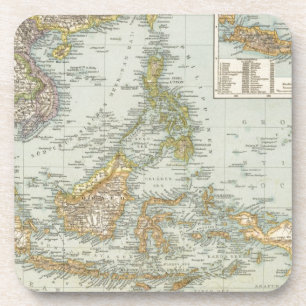 Posavasos China Indo e Archipiélago de Malasia
