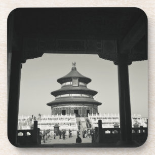 Posavasos China, Pekín, Distrito Chongwen. Templo de 2